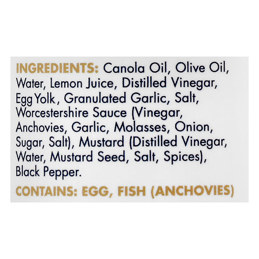 Yo Mama's Foods - Dressing Classic Caesar - Cs Of 6-13 Oz