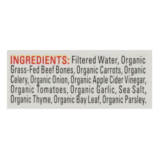 Bonafide Provisions - Bone Broth Og2 Beef Dry - Cs Of 6-16.9 Fz