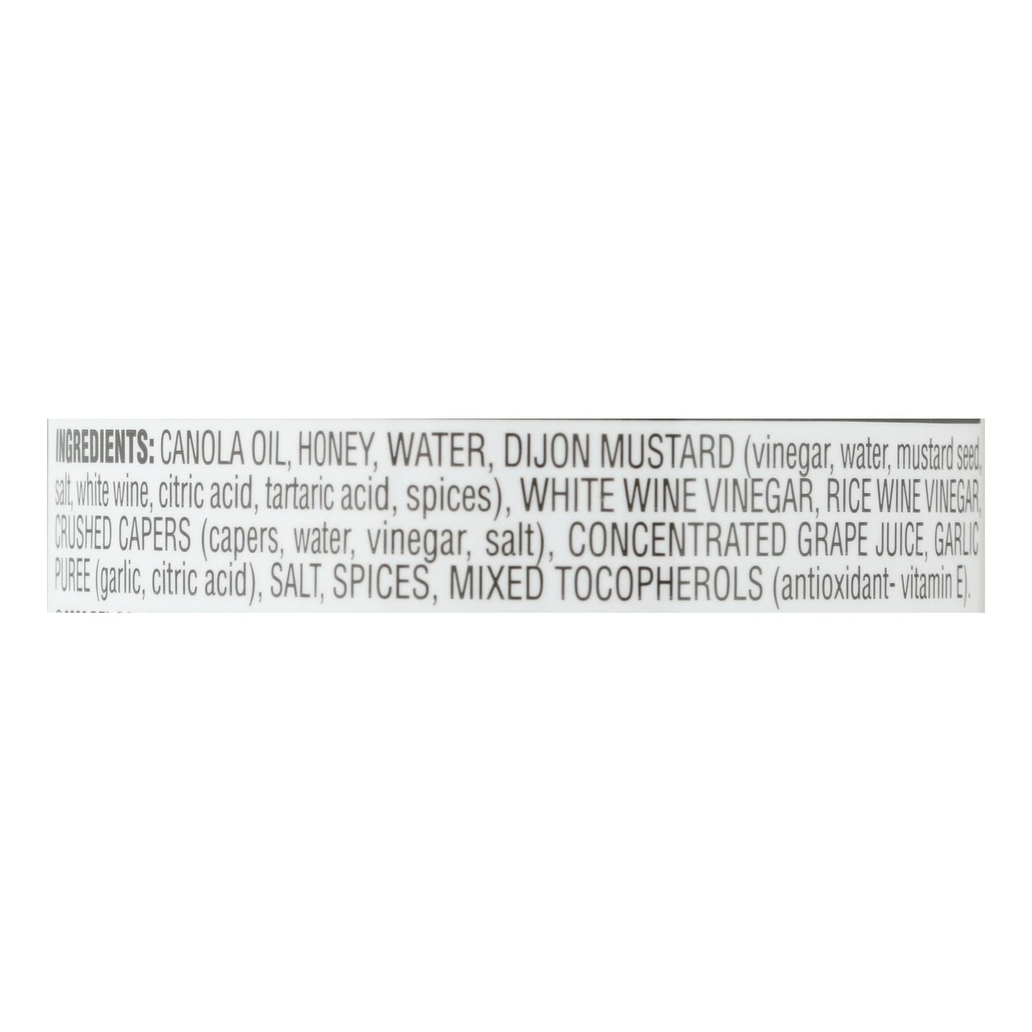 Brianna's - Salad Dressing - Champagne Caper Vinaigrette - Case Of 6 - 12 Oz.