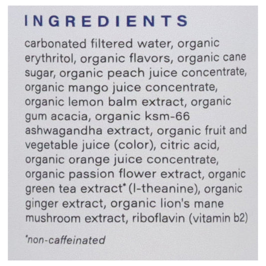 Hiyo - Seltzer Og2 Peach Mango - Cs Of 12-12 Fz