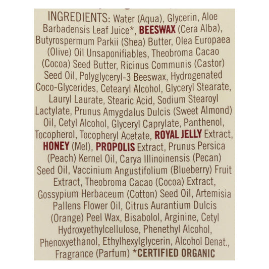 Savannah Bee - Handcream Beeswax Tube - Ea Of 1-1.7 Oz