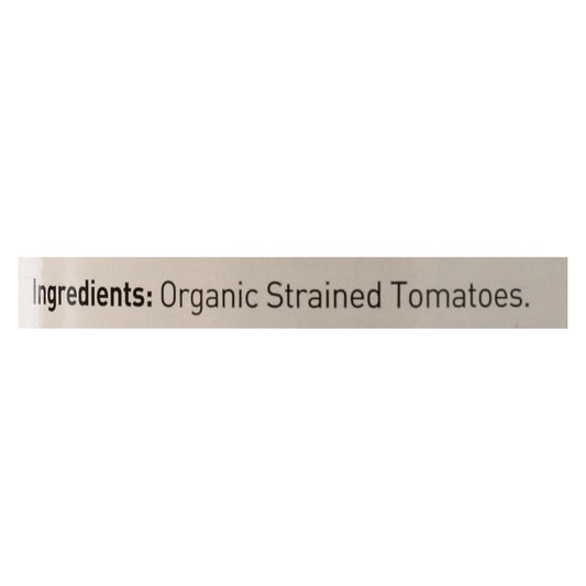 Bionaturae Tomatoes - Organic - Strained - 24 Oz - Case Of 6