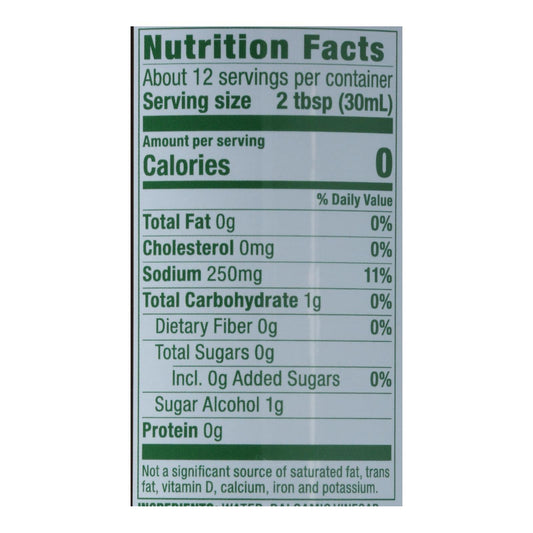 Walden Farms Balsamic Dressing - Case Of 6 - 12 Fz