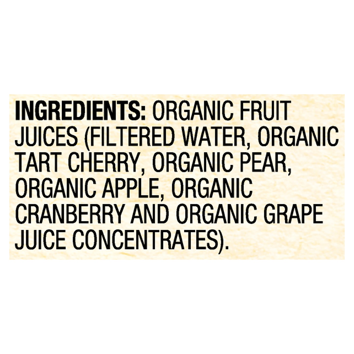 Santa Cruz Organic - Juice Og2 Cran Tart Chry - Cs Of 6-32 Oz