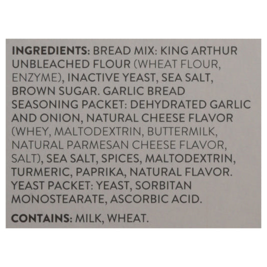 King Arthur Baking Company - Mix Kit Garlic Bread - Cs Of 6-15.25 Oz