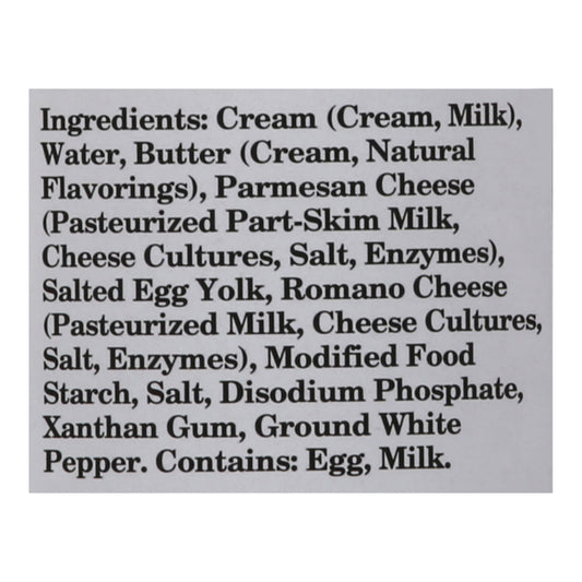 Michael's Of Brooklyn - Sauce Alfredo - Cs Of 6-15 Oz