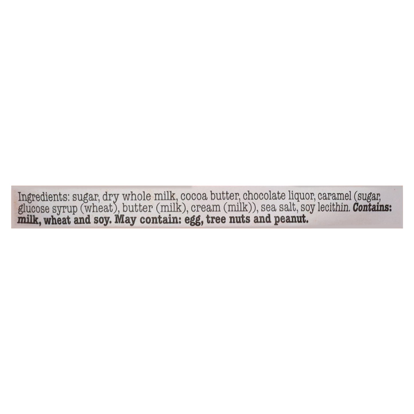 Tony's Chocolonely - Tiny Choc Crml Sslt Pch - Cs Of 8-4.44 Oz
