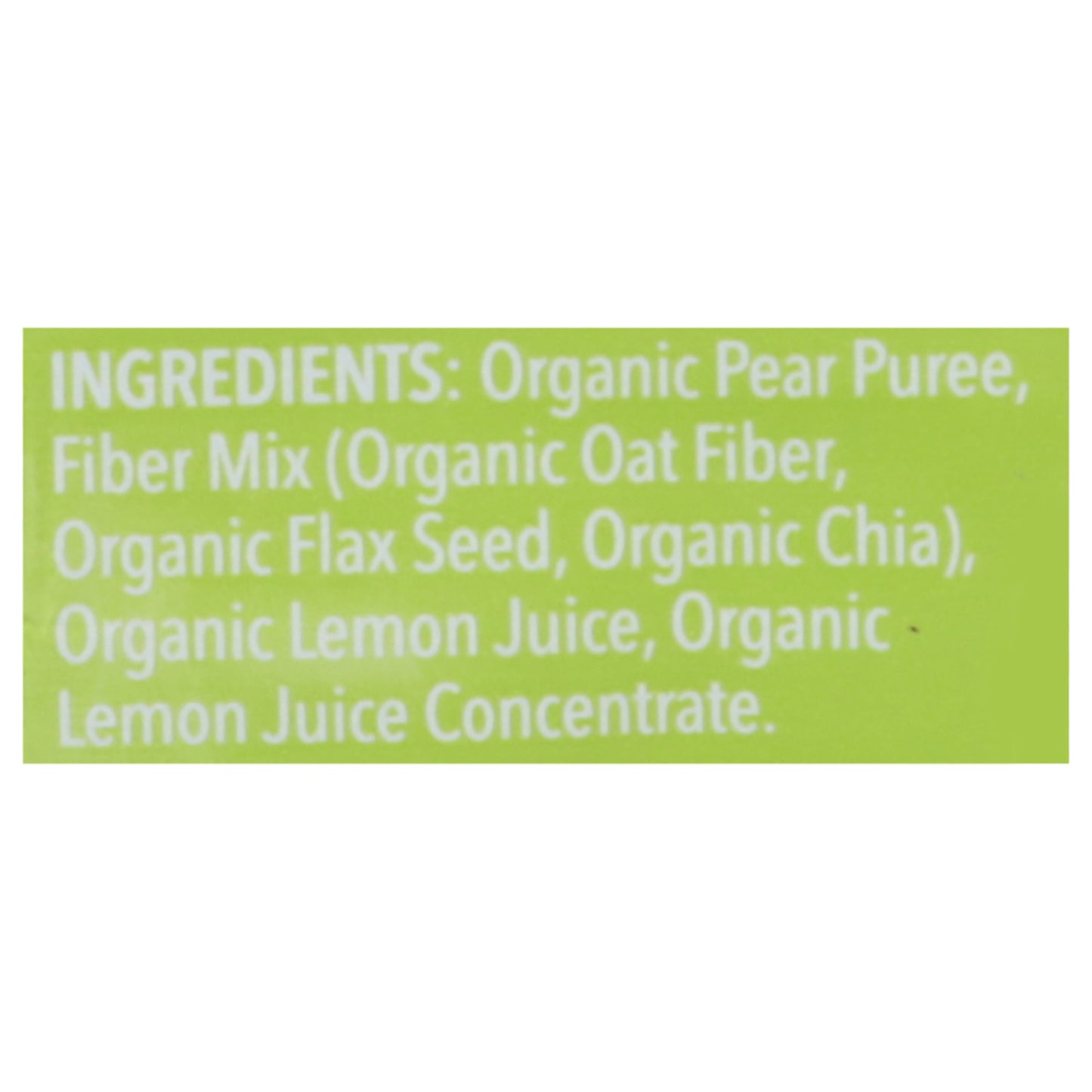 Pumpkin Tree Organic - Oats Sd Og2 Pear Lemon - Cs Of 10-3.5 Oz