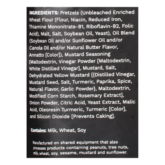 Pop Daddy - Pretzel Sticks Yllw Mstrd - Cs Of 12-7.5 Oz