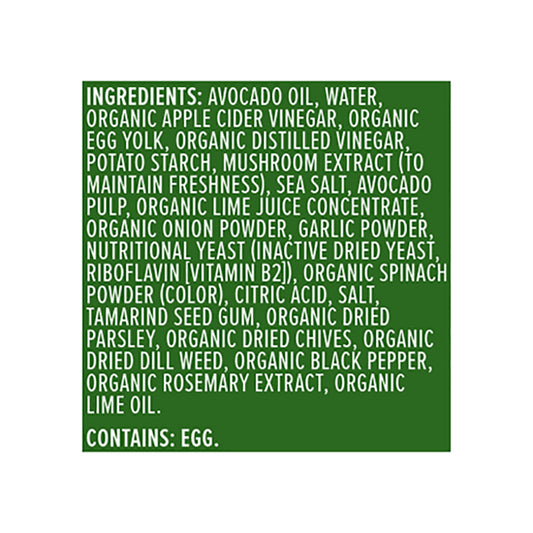 Primal Kitchen - Dippnig Sce Avocado Lime - Cs Of 6-10 Oz