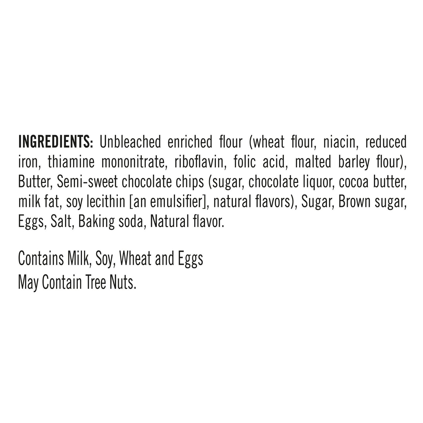 Tate's Bake Shop - Cookie Tny Chocolate Chip - Cs Of 6-5.5 Oz