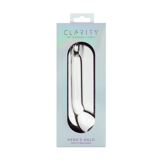 Clarity Glass Dildo Hera's Halo