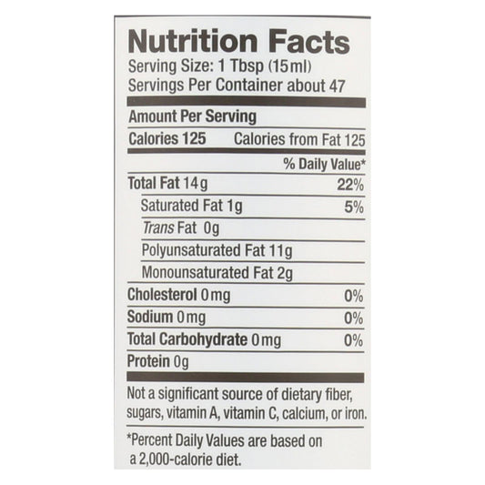 Nutiva Hemp Oil, Cold-pressed - 1 Each - 24 Fz