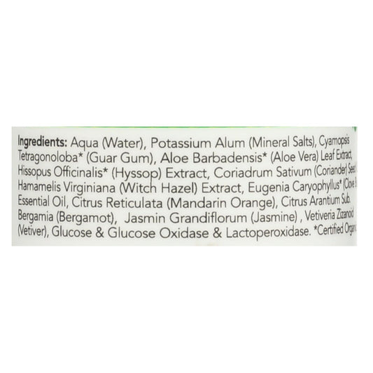 Lafe's Citrus And Bergamot Active Roll-on Deodorant - 1 Each - 2.5 Fz