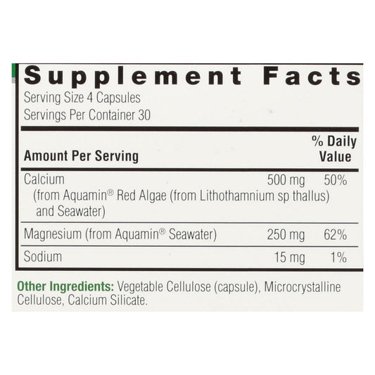 Nature's Answer Plant Based Cal-mag Dietary Supplement - 1 Each - 120 Cap