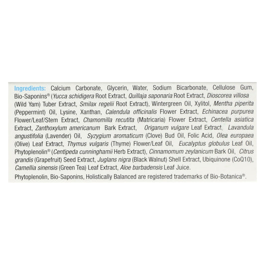 Nature's Answer Periobrite Wintermint Natural Brightening Toothpaste - 1 Each - 4 Oz