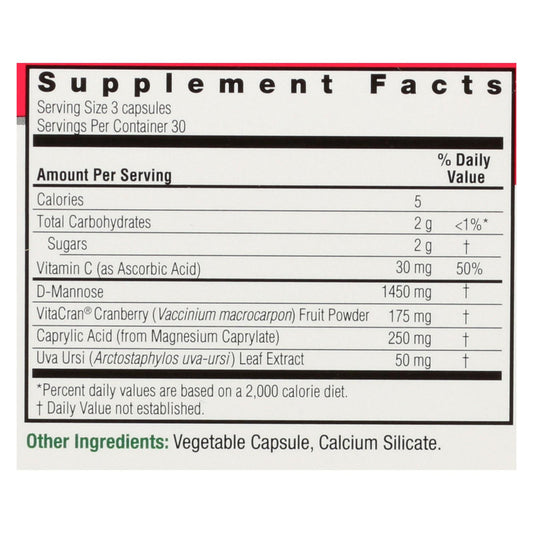 Nature's Answer Ut Answer Dietary Supplement - 1 Each - 90 Vcap