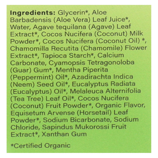 Radius Whitening Mint Aloe Neem Toothpaste - 1 Each - 3 Oz