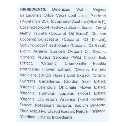 Mill Creek Botanicals Aloe Vera Shampoo Hydrates And - 1 Each - 14 Fz