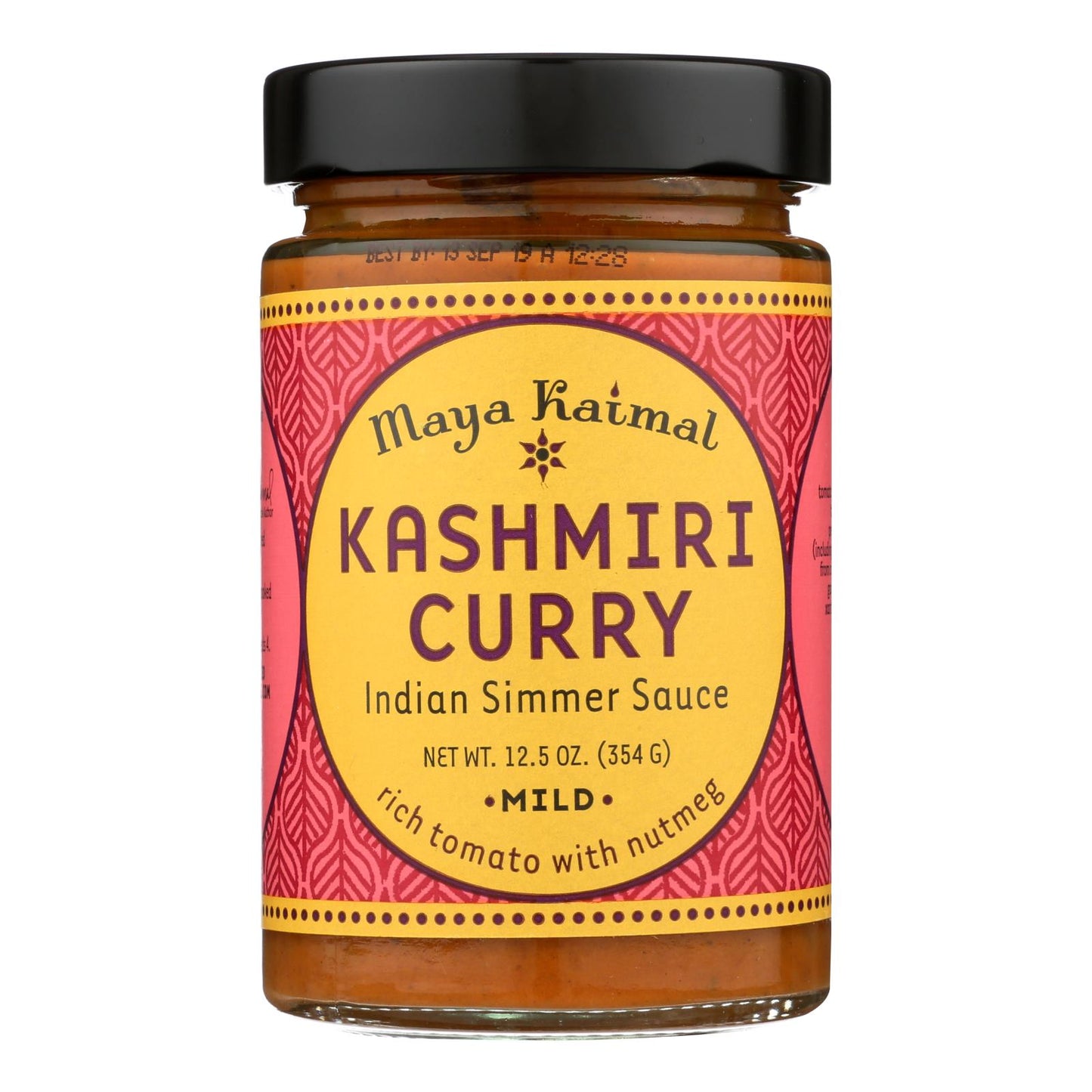 Maya Kaimal Indian Simmer Sauce Kashmiri Curry - Case Of 6 - 12.5 Oz.