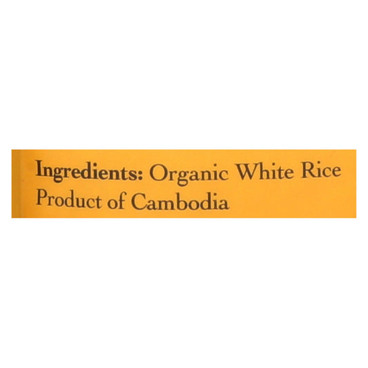 Lotus Foods Organic - Rice - White - Jasmine - Case Of 6 - 30 Oz
