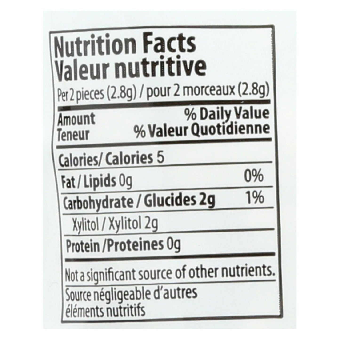 Pur Spearmint Gum - Case Of 12 - 2.72 Oz