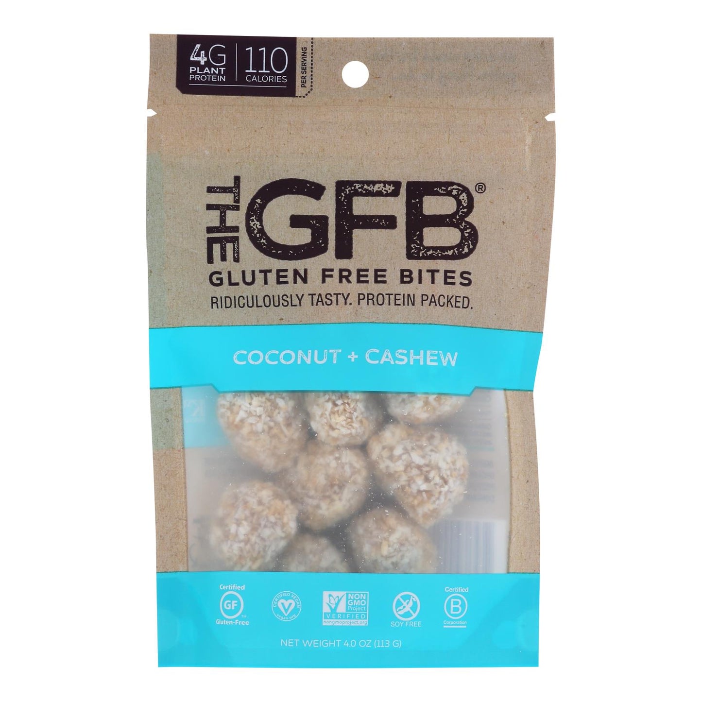 Gfb Nutrition Bites - Case Of 6 - 4 Oz