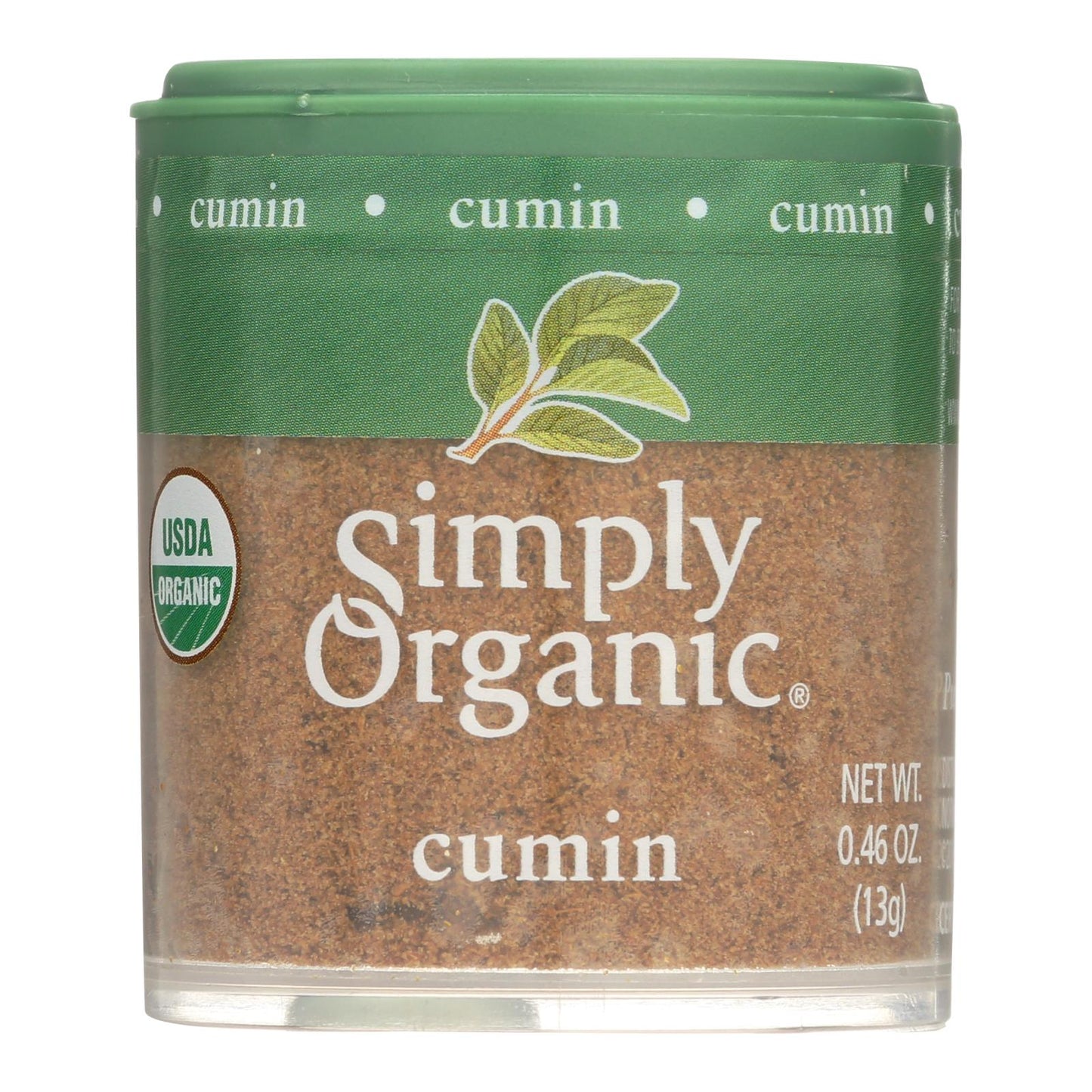 Simply Organic Cumin Seed - Organic - Ground - .46 Oz - Case Of 6