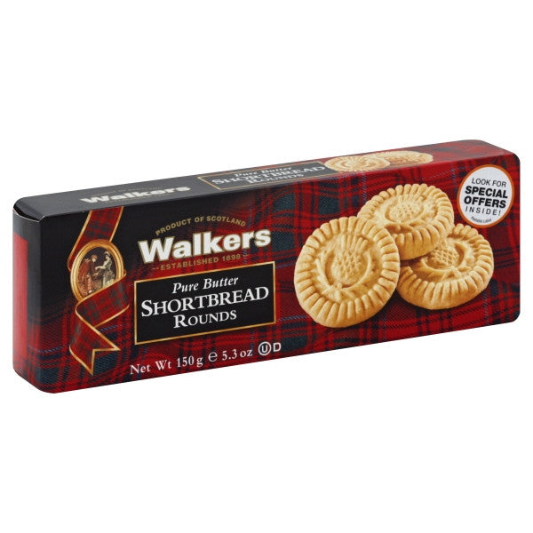 Walker's Shortbread Rounds Shrtbrd Cookie (12x5.3OZ )