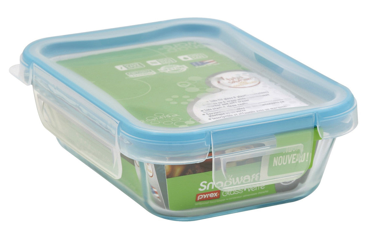 SNPWR GLASS 6CUP RECTNGL (2x1.00)