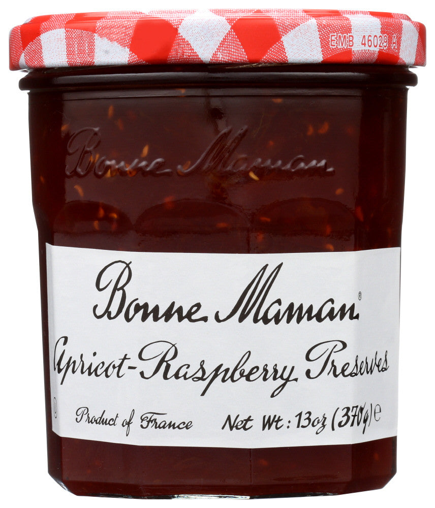 Bonne Maman Bonne Apricot Raspberry Preserve (Qty; 6x13 Oz)