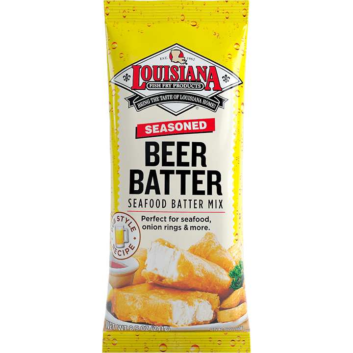 Louisiana Fish Fry Seasoning Beer Batter Mx (12x8.5OZ )
