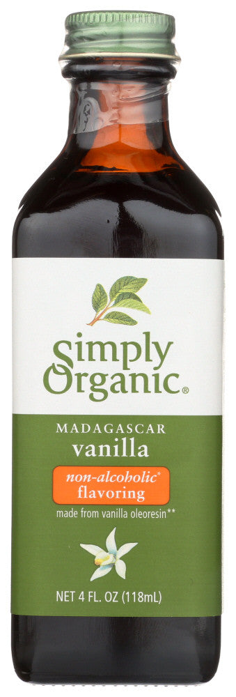 Simply Organic Vanilla Flavoring 4 Oz (6X4 OZ)