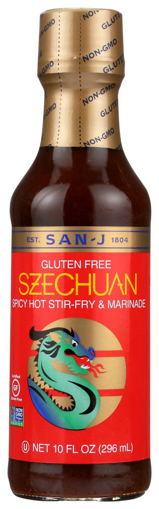 San-J Szechuan Cooking Sauce (6x10 Oz)