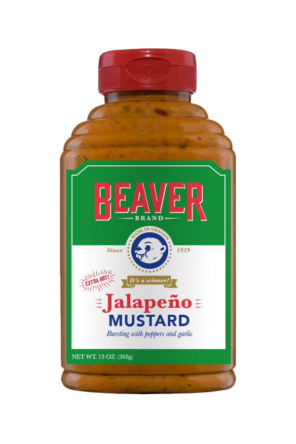 Beaver Jalapeno Mustard (6x13Oz)