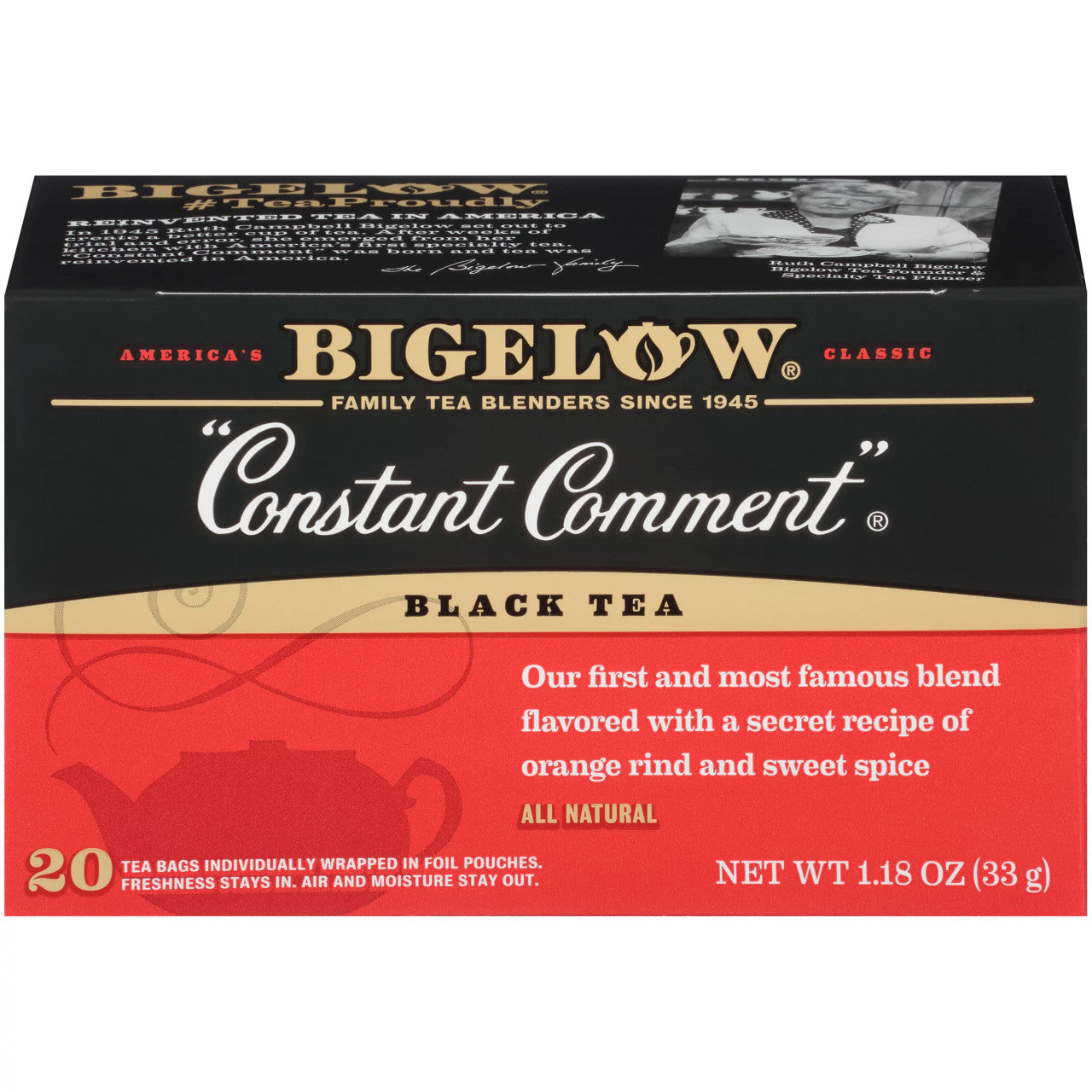 Bigelow Constant Comment Tea (6x20 Bag )