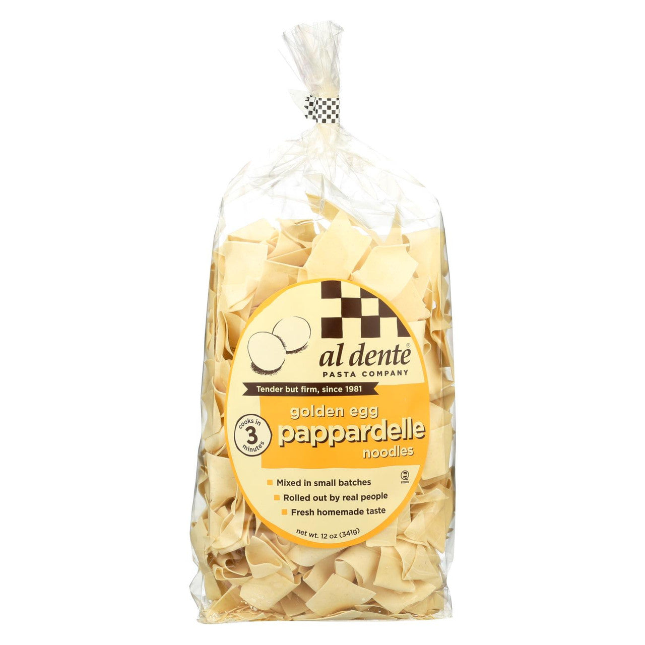 Al Dente Golden Egg Papparedelle Pasta (6x12Oz)