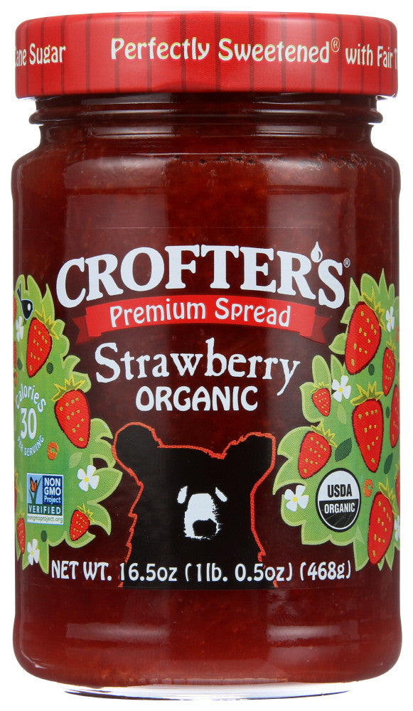 Crofters Strawberry Conserves (6x16.5 Oz)