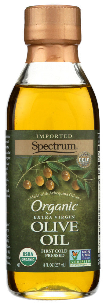 Spectrum Naturals Unrefined Extra Virgin Olive Oil (6x8 Oz)