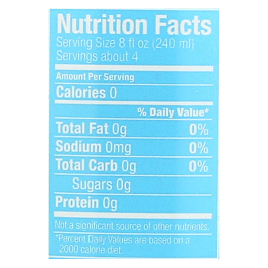 Naturals Adirondack Seltzer - Lemon Lime - Case Of 12 - 33.8 Fl Oz.