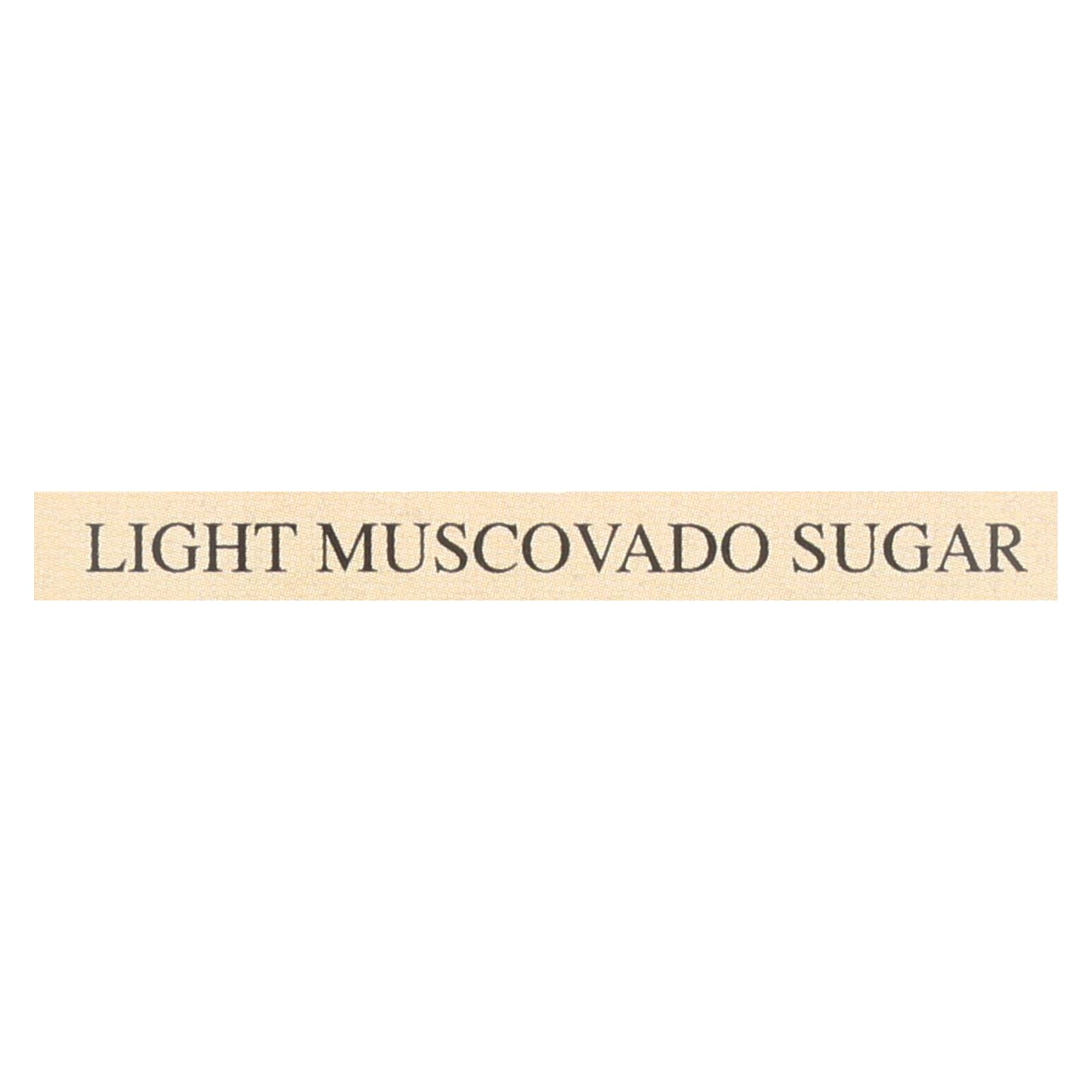 India Tree Gourmet Spices & Specialties Light Muscovado Sugar - Case Of 6 - 16 Oz