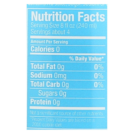 Naturals Adirondack Seltzer - Mandarin Orange - Case Of 12 - 33.8 Fl Oz.