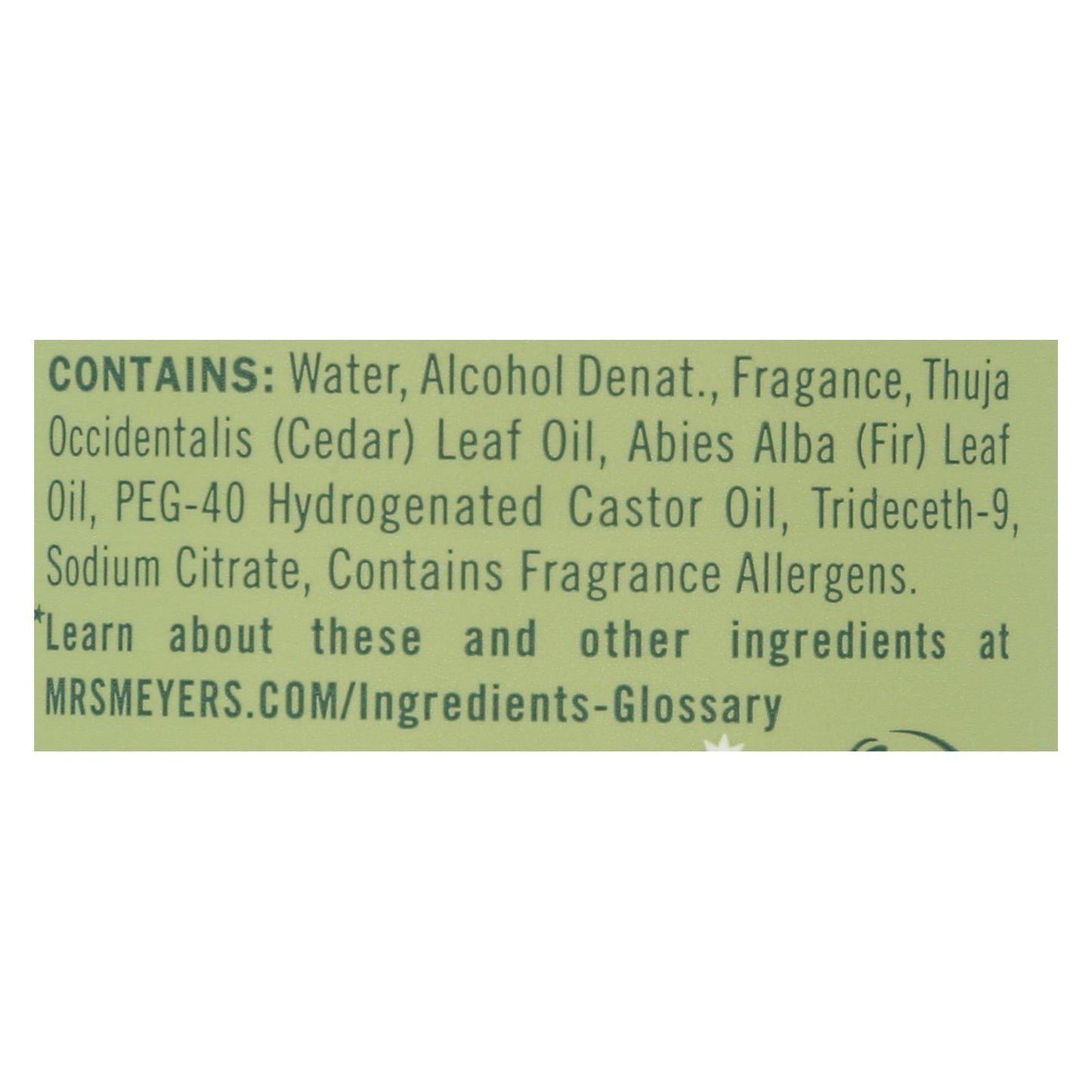 Mrs.meyers Clean Day - Room Freshener Iowa Pine - Case Of 6 - 8 Oz