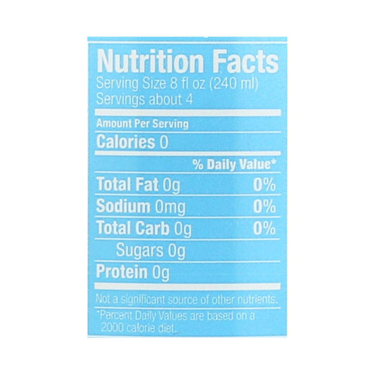 Naturals Adirondack Seltzer - Raspberry Lime - Case Of 12 - 33.8 Fz