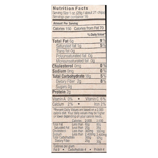 Xochitl Corn Chips - Unsalted - Case Of 9 - 16 Oz.