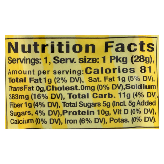 Primal Strips Vegan Jerky - Meatless - Soy - Texas Bbq - 1 Oz - Case Of 24