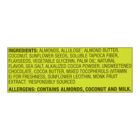 Munk Pack - Green Bar Keto Almond Butter Coco - Case Of 6 - 4/1.12oz