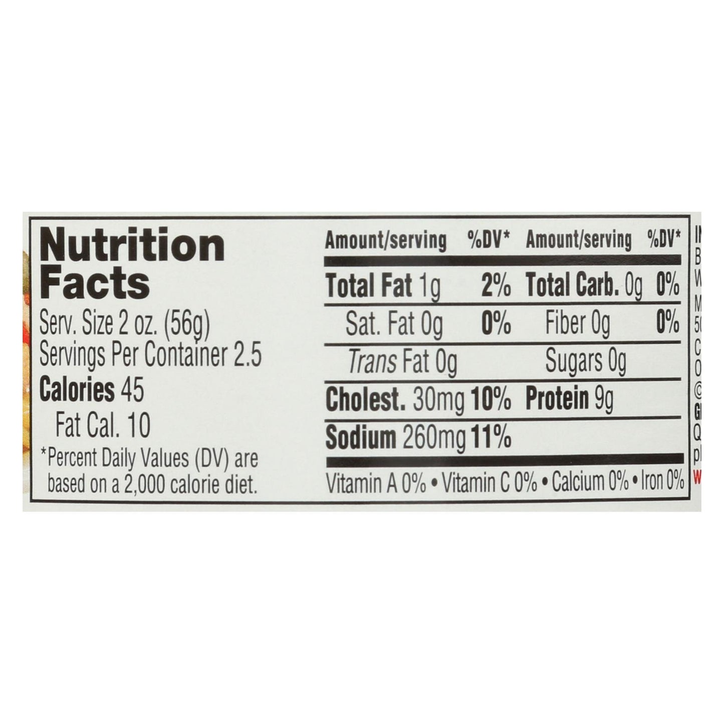 Valley Fresh Organic Chicken In Water - Case Of 12 - 5 Oz