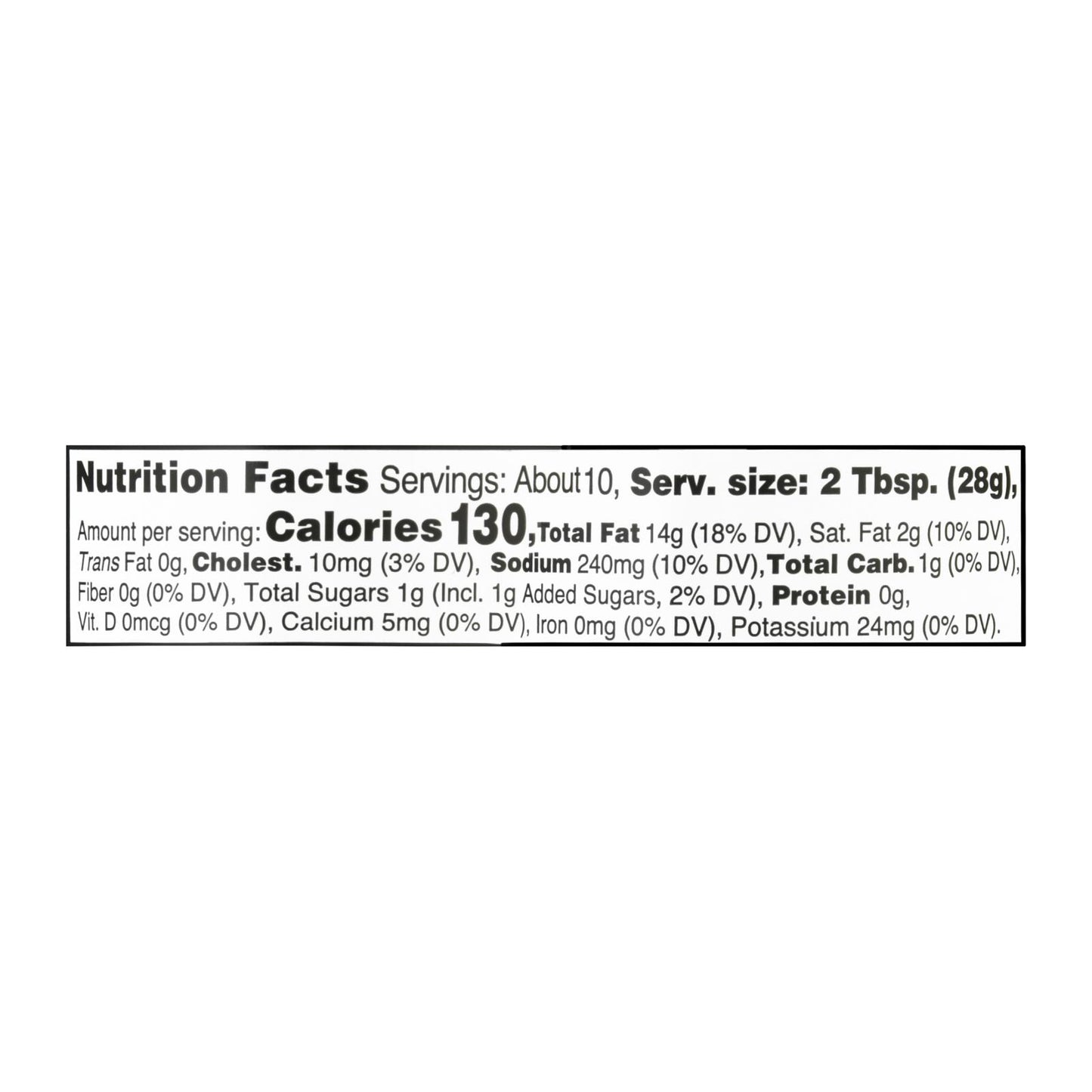 Louisiana Tartar Sauce - Case Of 12 - 10.5 Oz