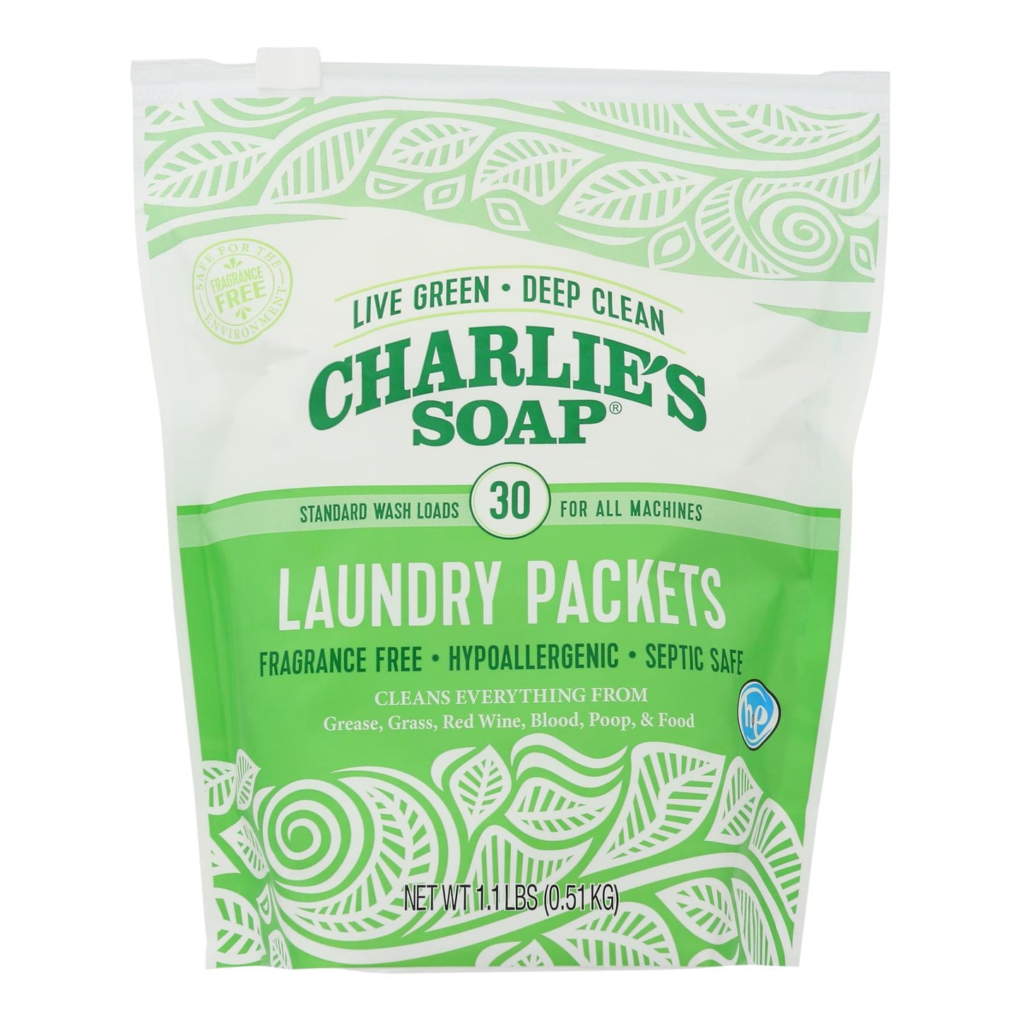 Charlie’s Soap Laundry Powder - Case Of 6 - 30 Ct